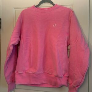 Champion Women's Pink Sweatshirt